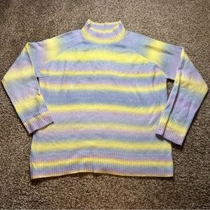LAST CHANCE — NWT Workshop Ombre Turtleneck Sweater